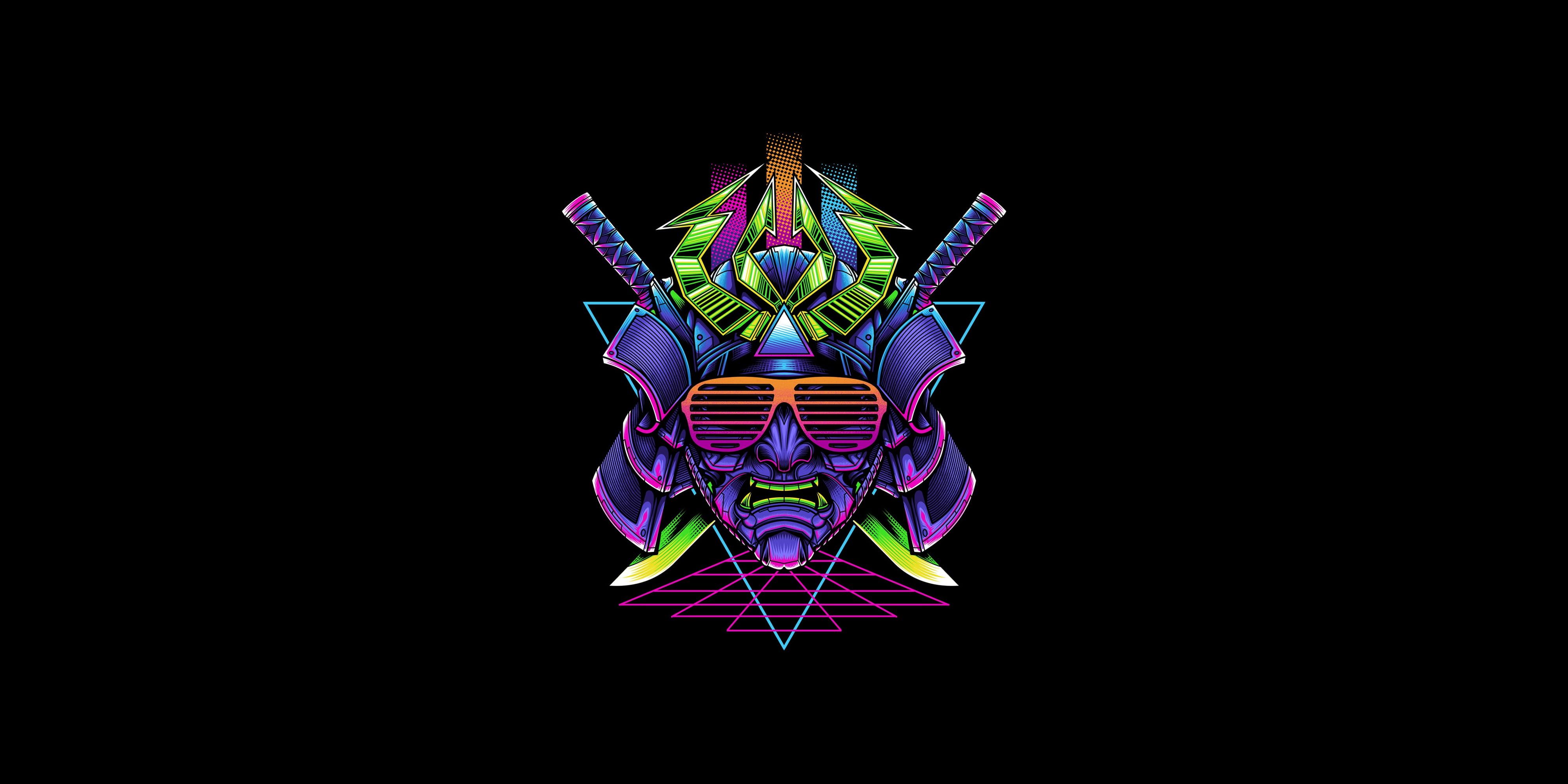 Neon Samurai Wallpapers