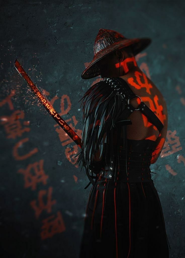 Neon Samurai Cyberpunk Wallpapers