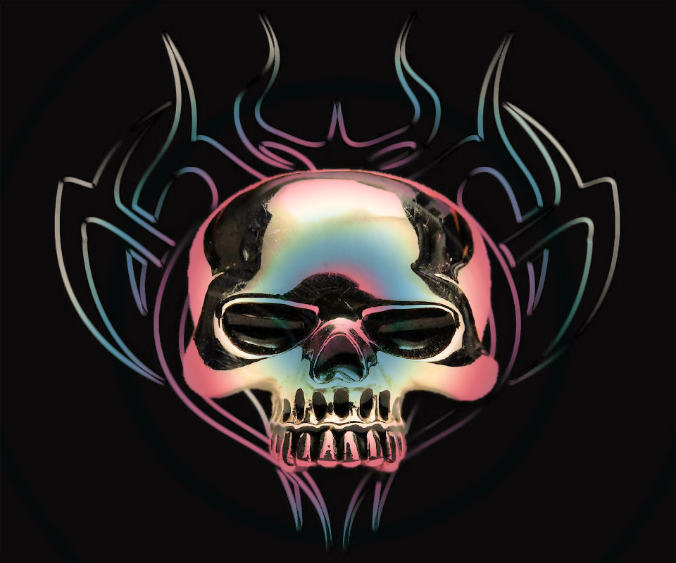 Neon Skull Wallpapers