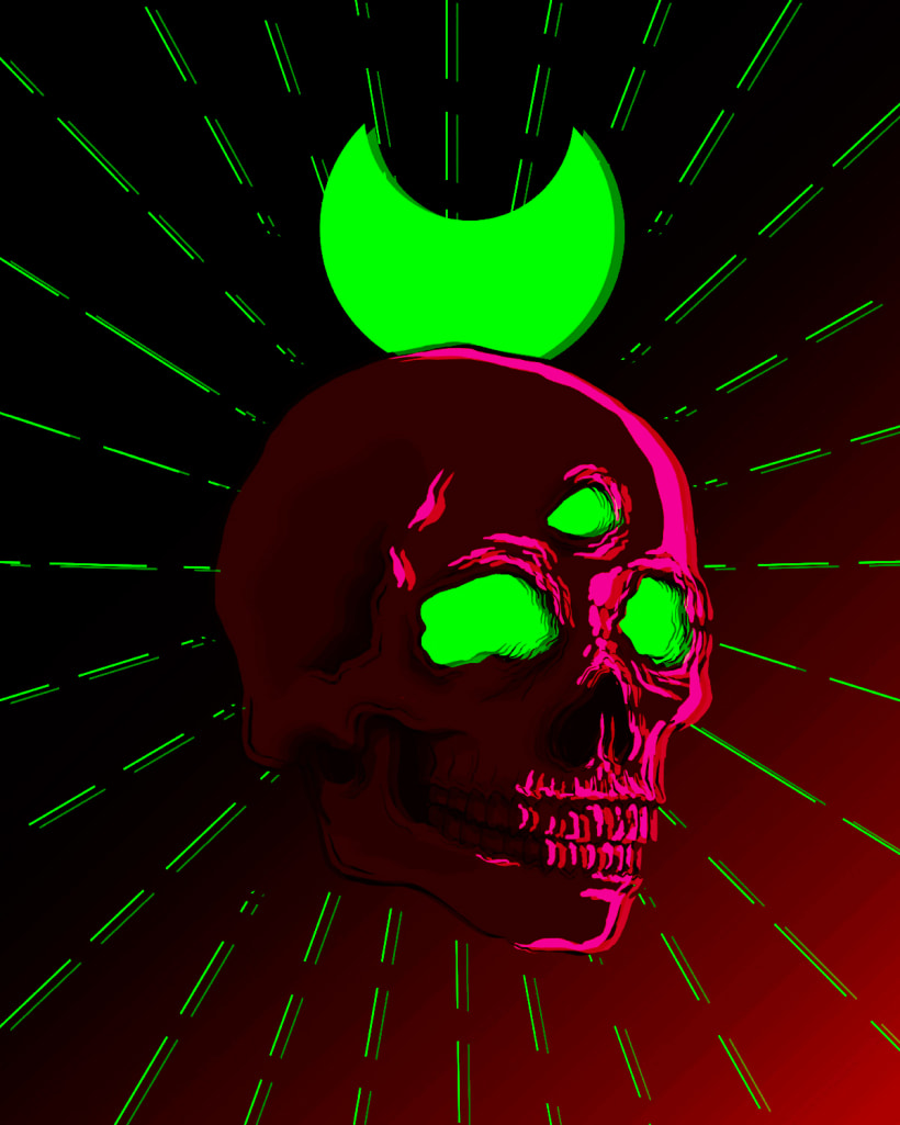 Neon Skull Wallpapers