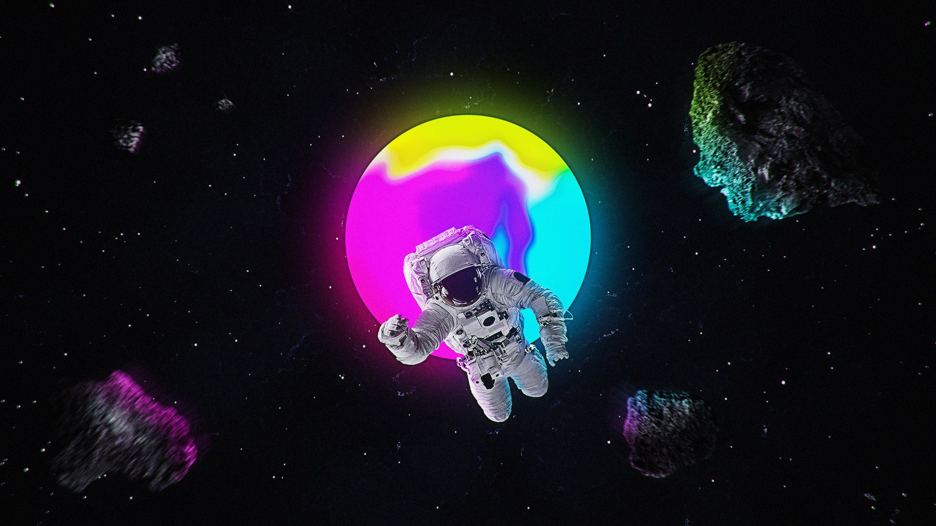 Neon Space Wallpapers