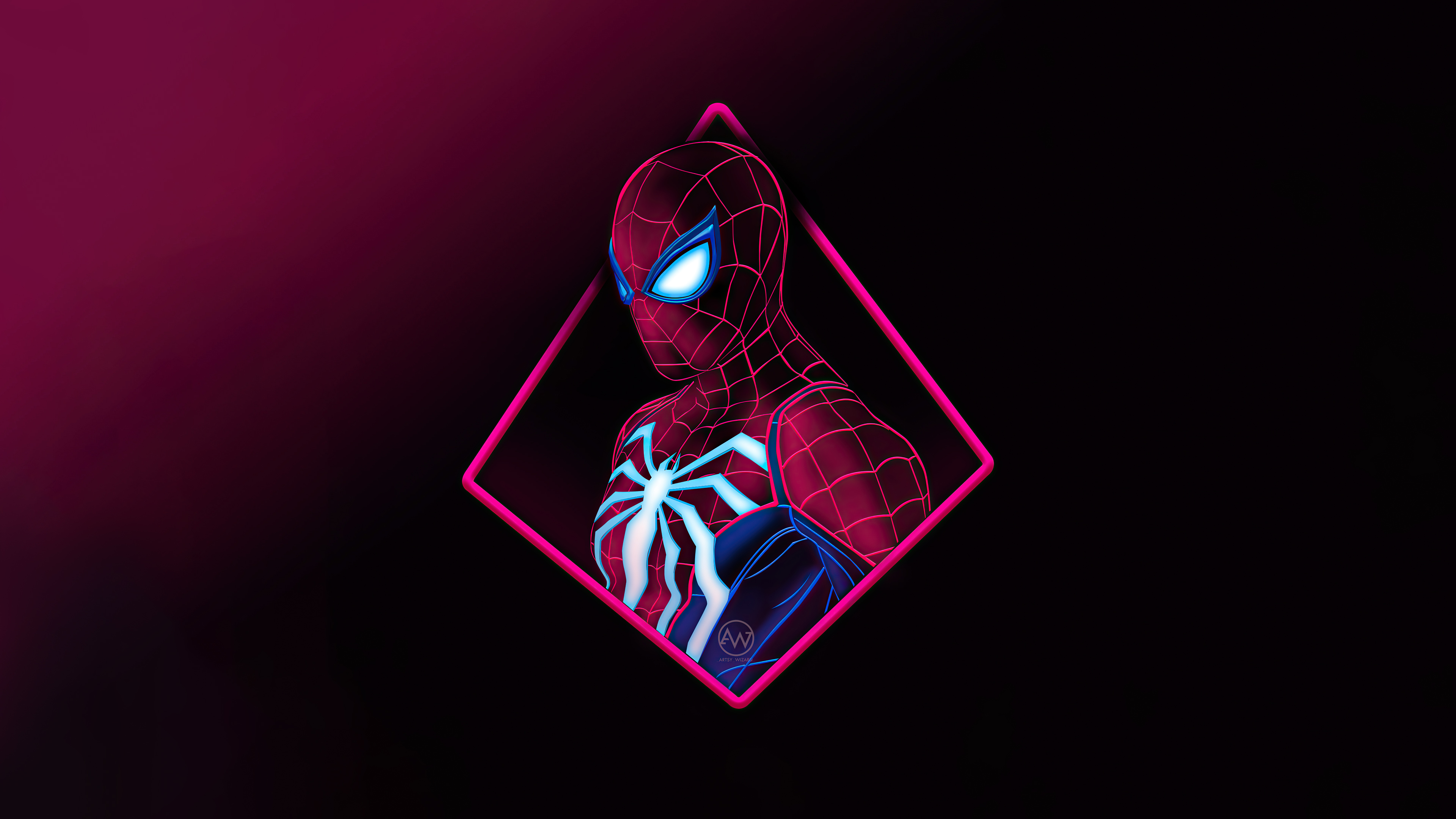 Neon Spiderman Wallpapers