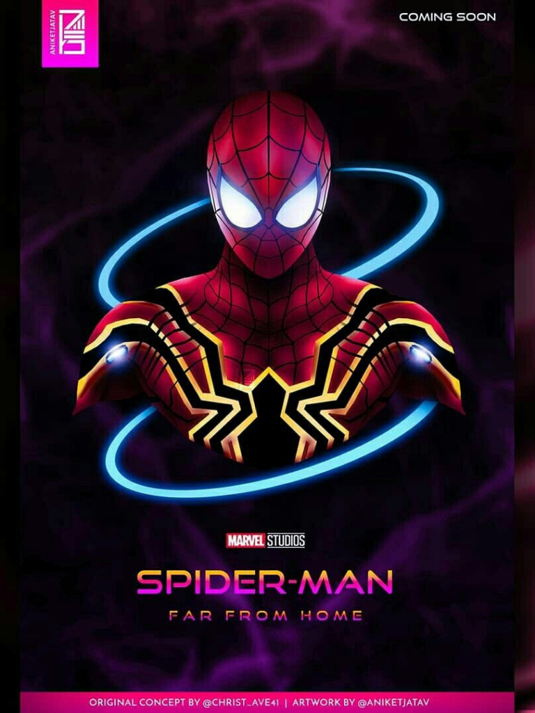 Neon Spiderman Wallpapers