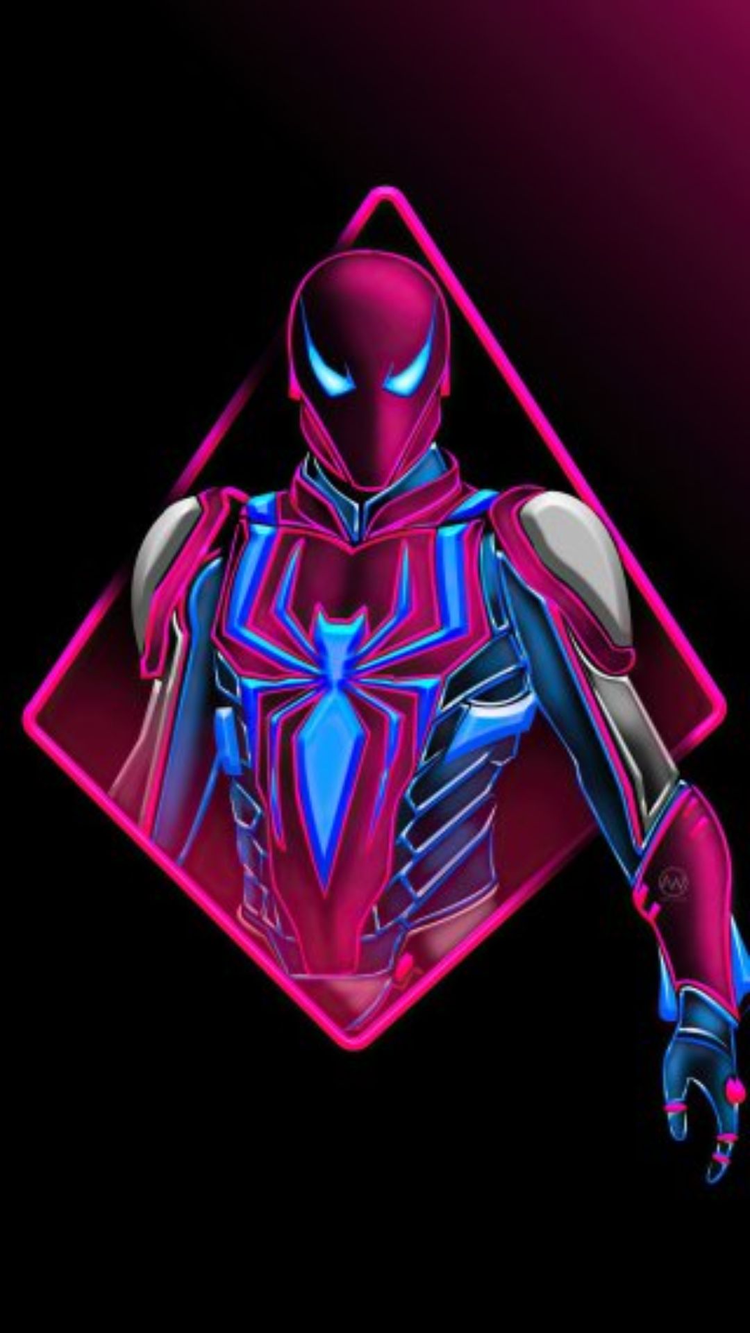 Neon Spiderman Wallpapers