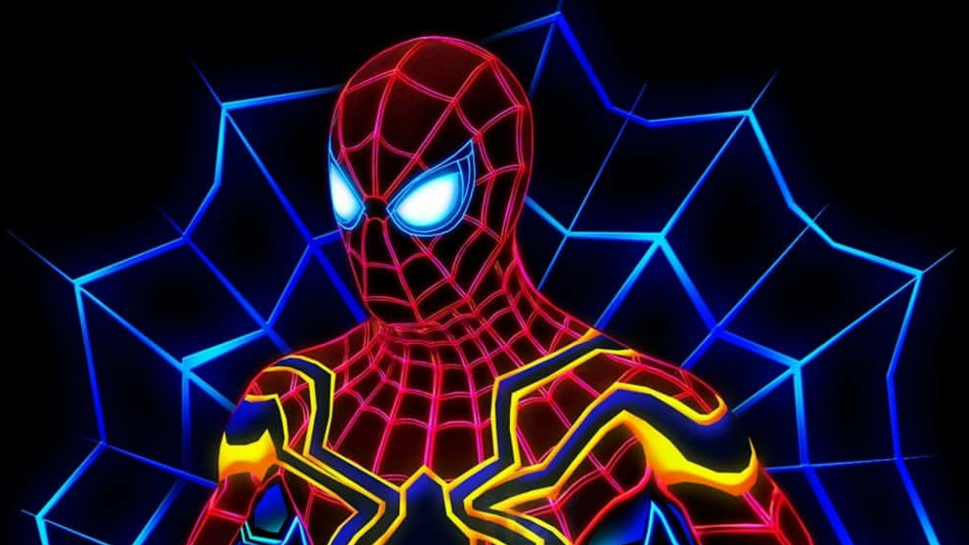 Neon Spiderman Wallpapers