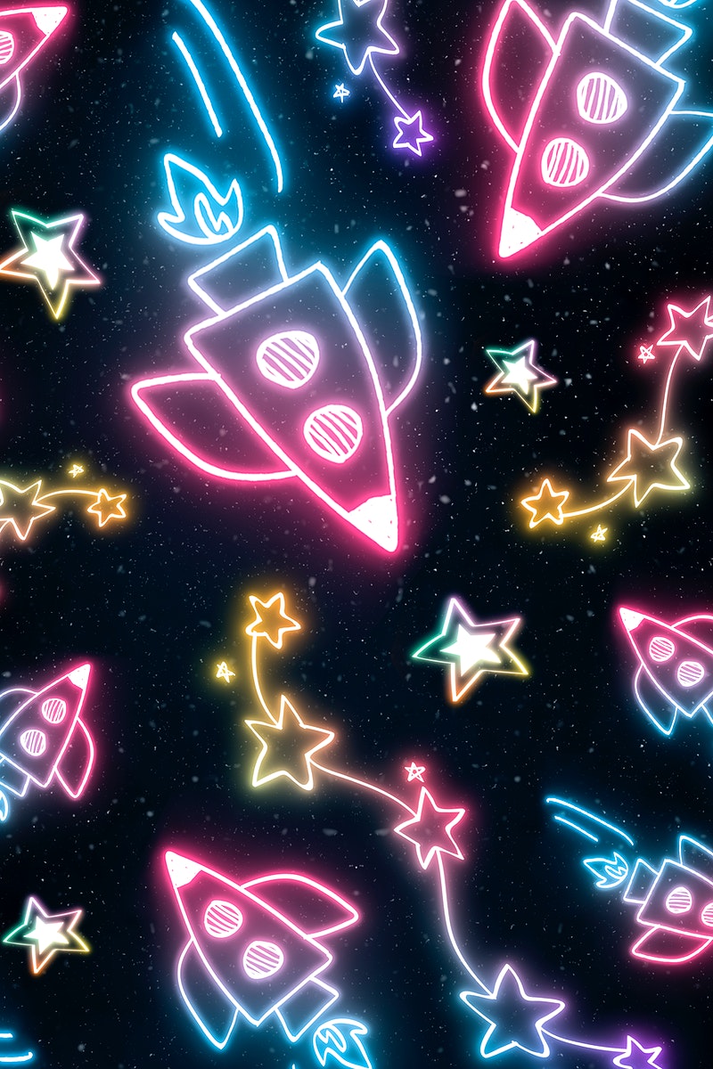 Neon Stars Wallpapers