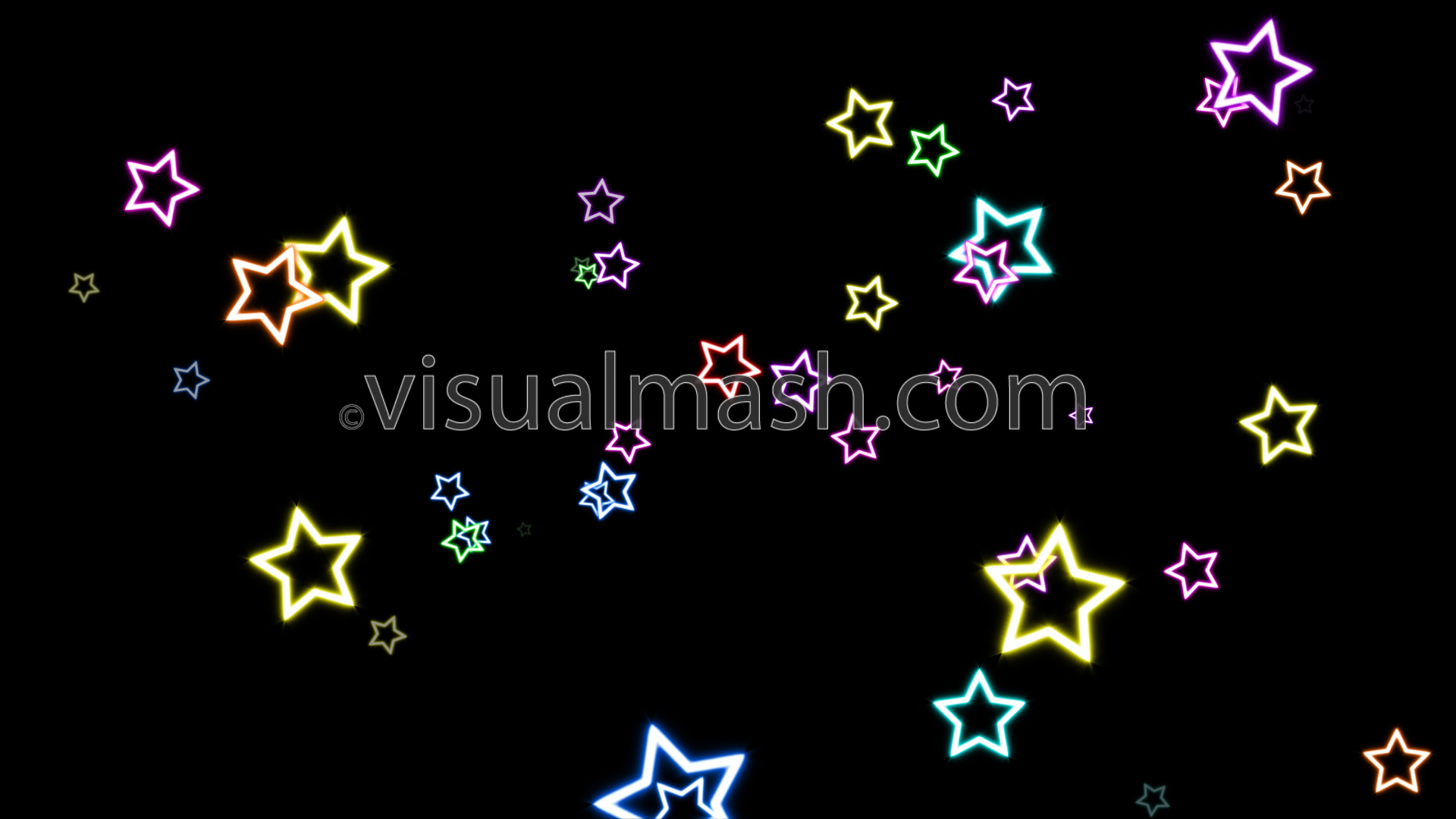 Neon Stars Wallpapers