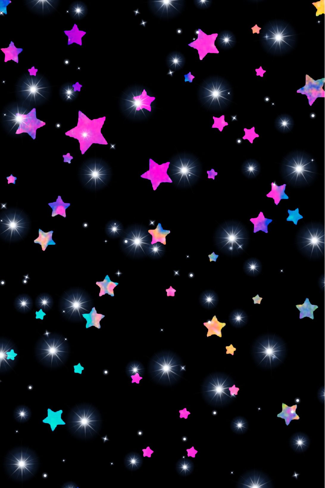 Neon Stars Wallpapers