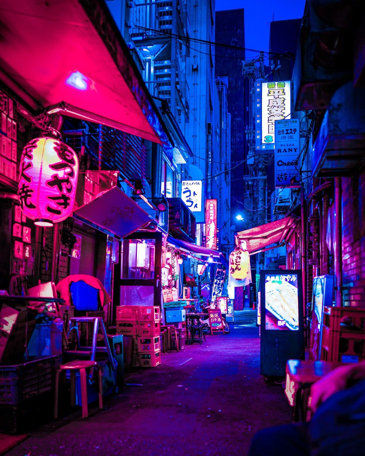 Neon Street Wallpapers