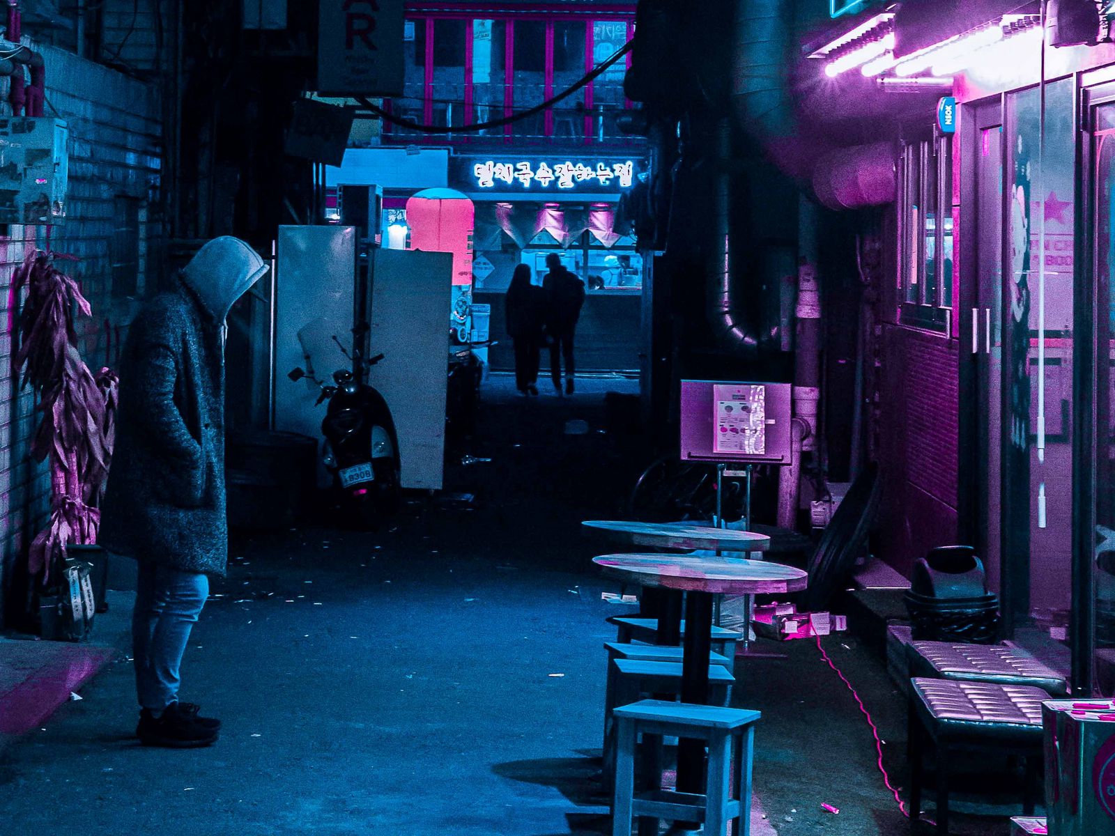 Neon Street Wallpapers