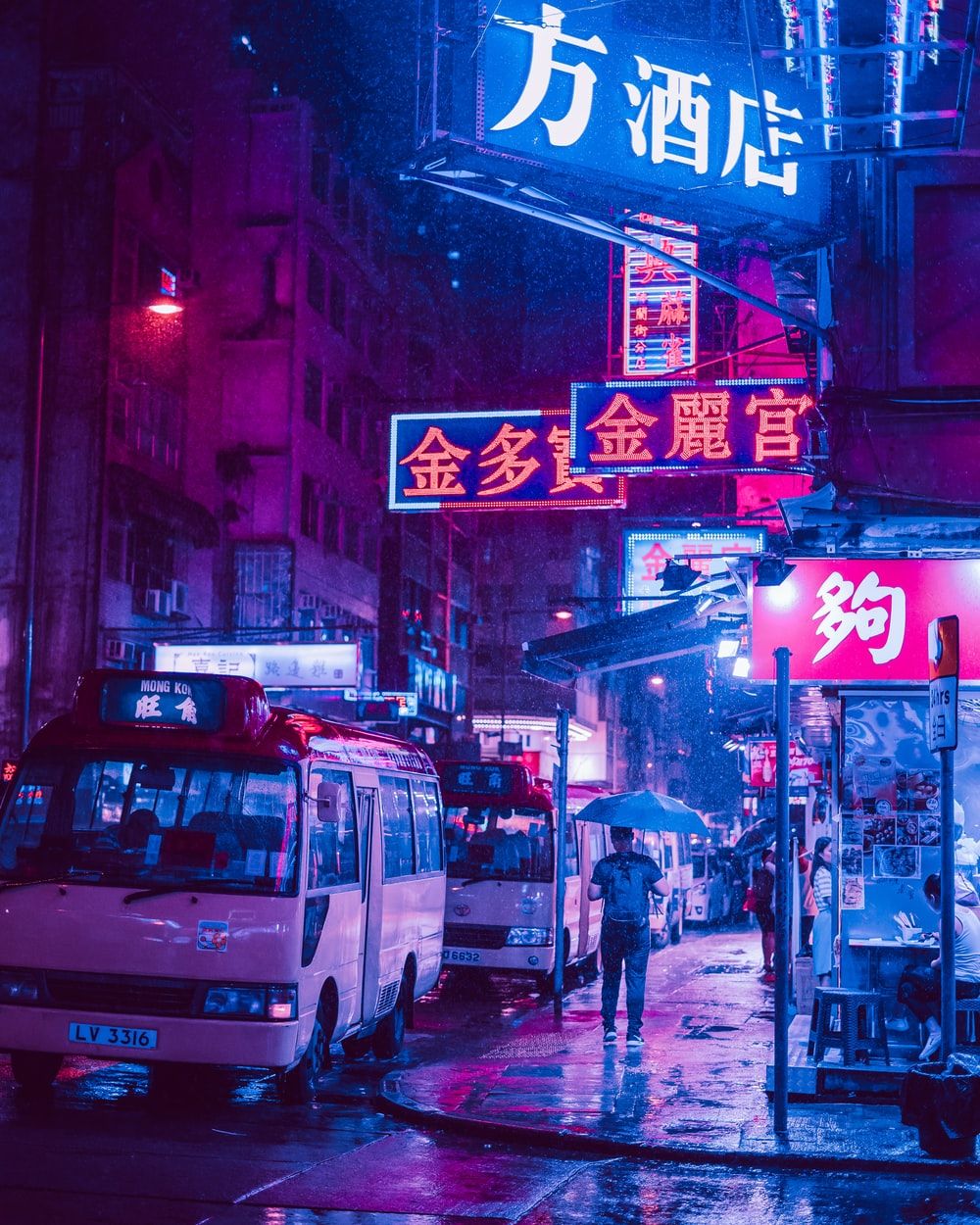 Neon Street Wallpapers