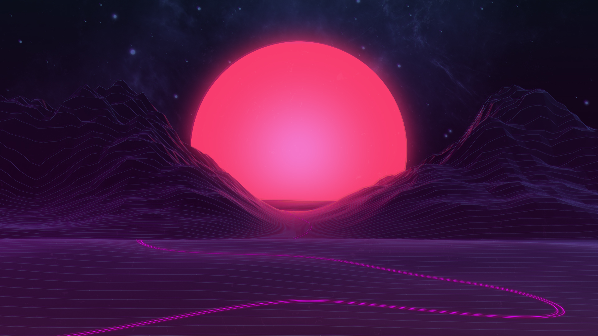 Neon Sun Wallpapers