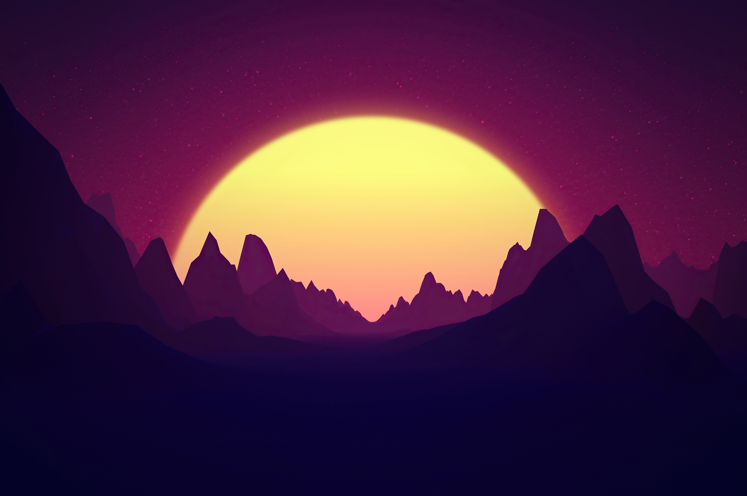 Neon Sunrise Wallpapers