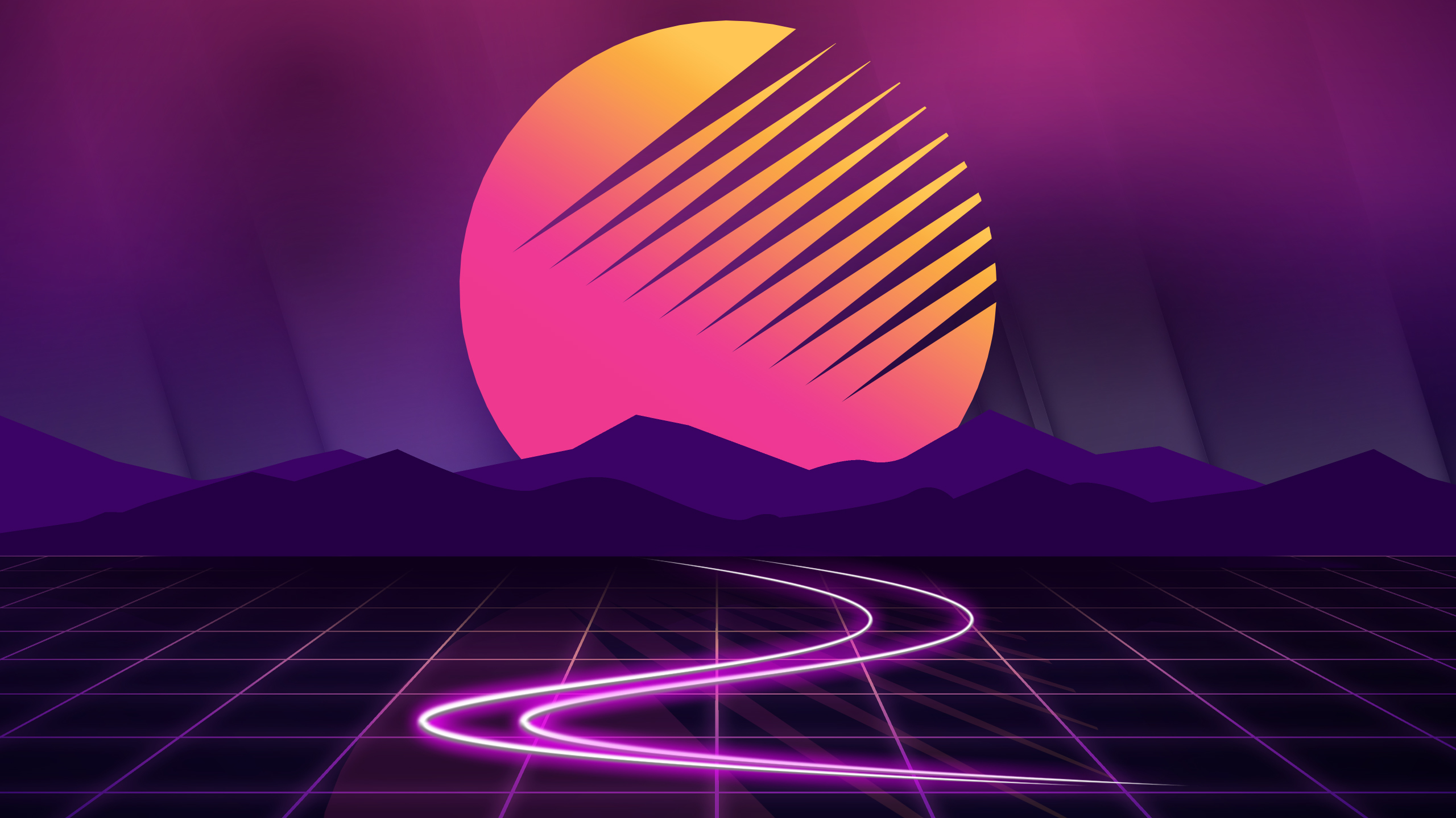 Neon Sunset Wallpapers