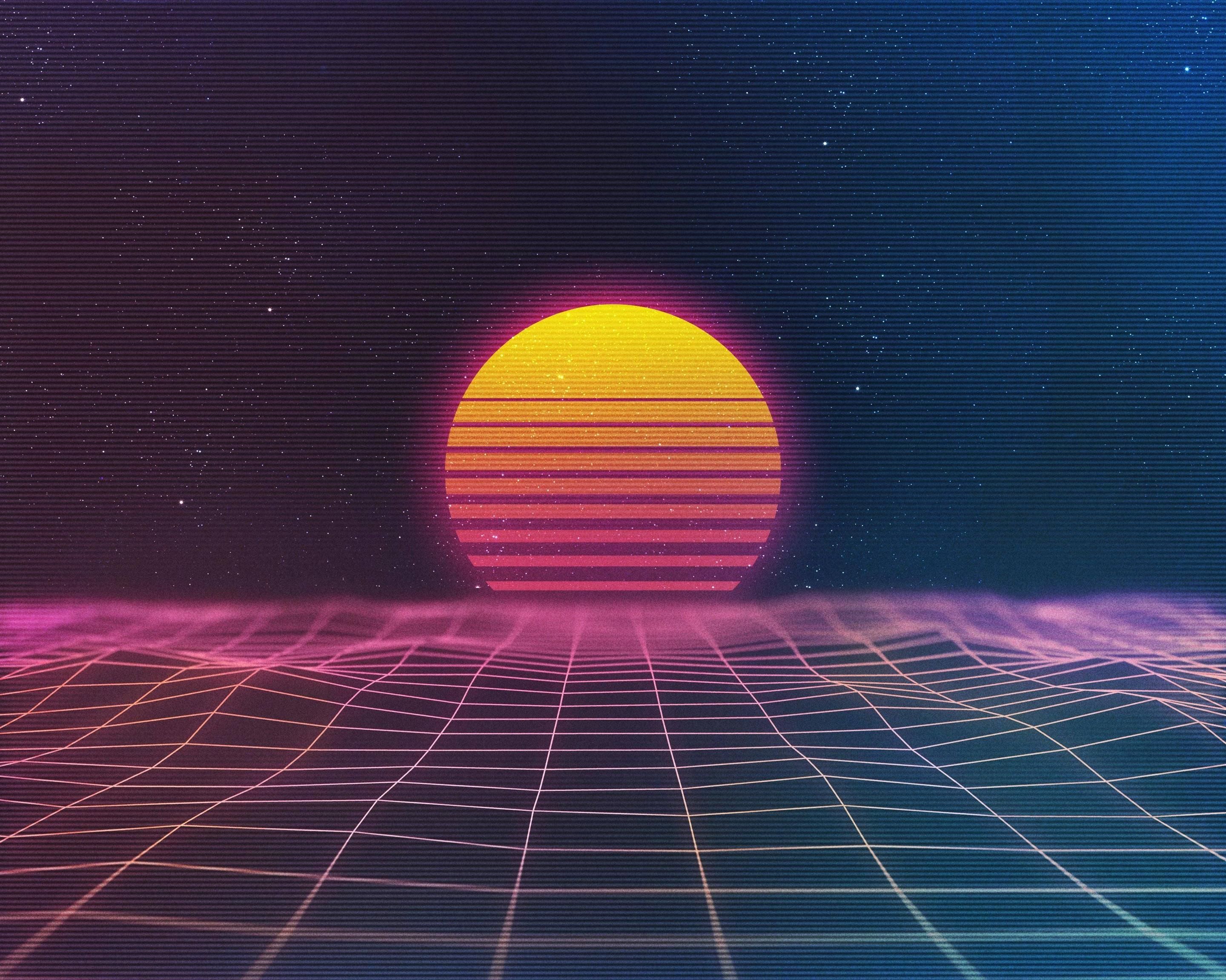 Neon Sunset Wallpapers