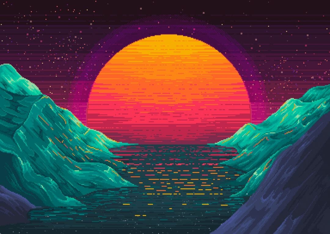 Neon Sunset Wallpapers