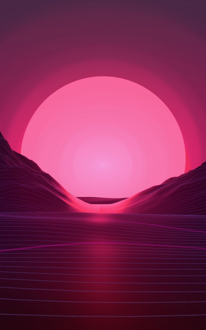 Neon Sunset Wallpapers