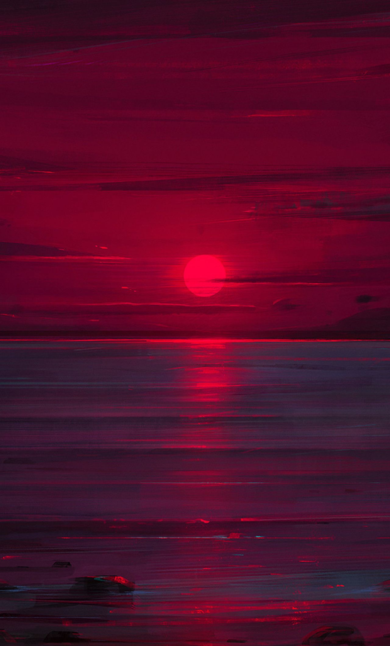 Neon Sunset Wallpapers