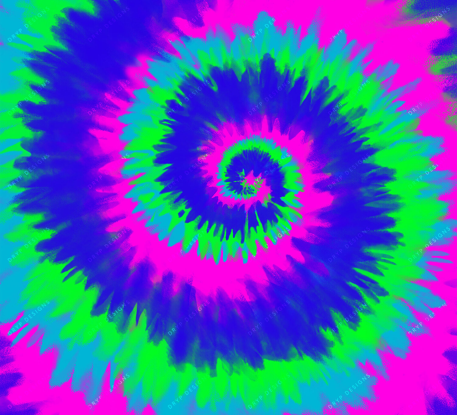 Neon Tie Dye Wallpapers