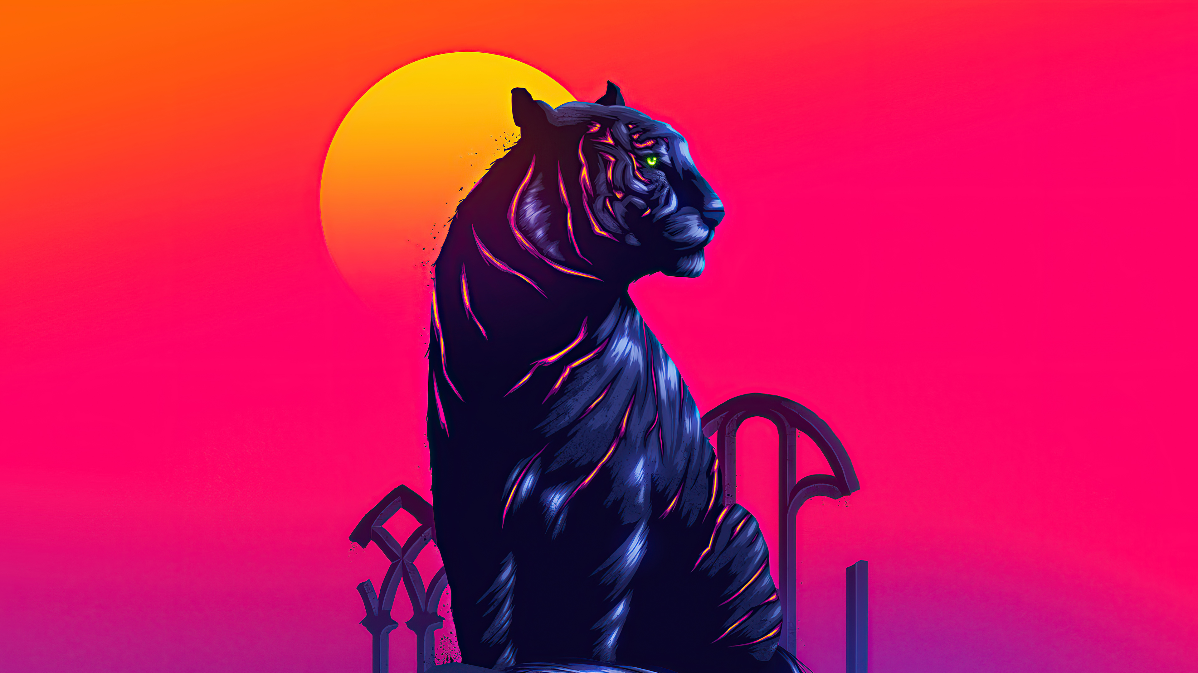 Neon Tiger Wallpapers