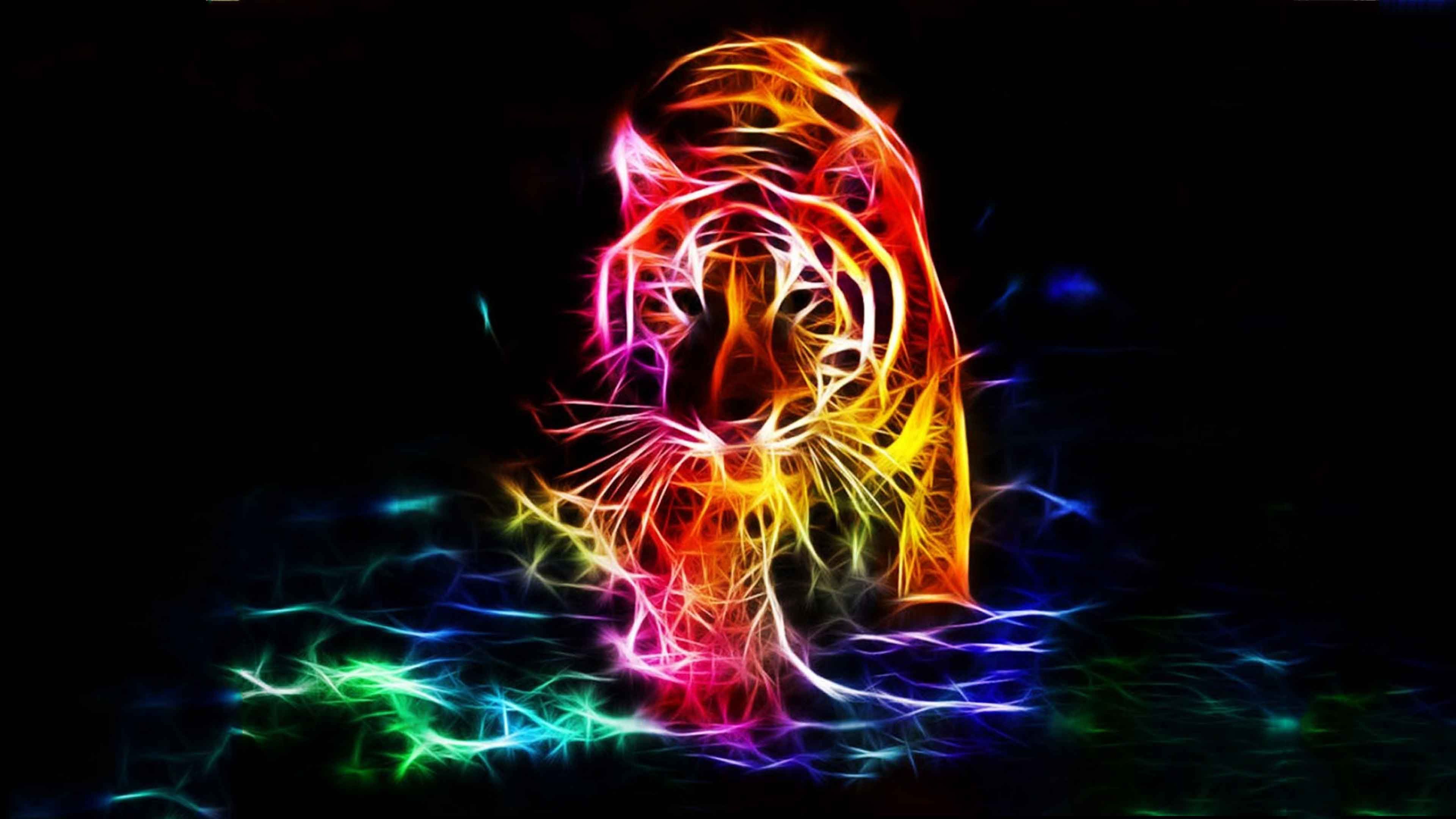 Neon Tiger Wallpapers