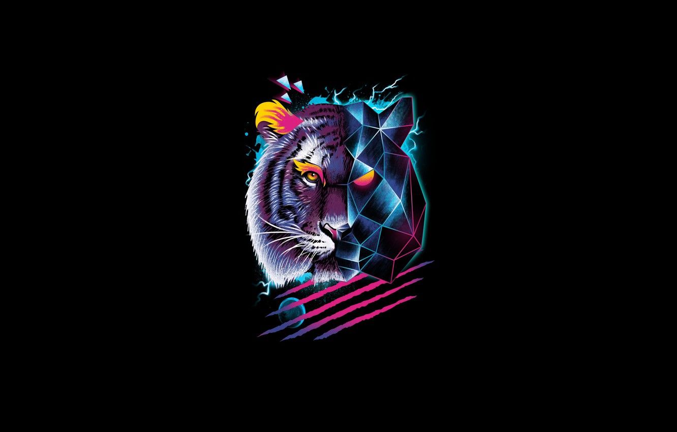 Neon Tiger Wallpapers