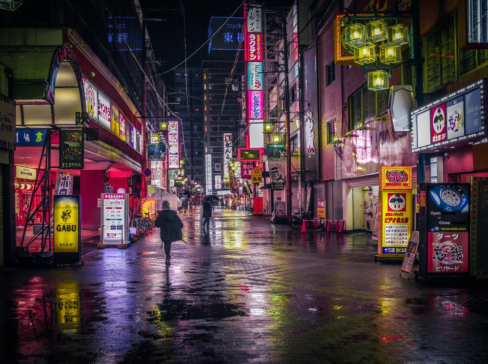 Neon Tokyo Phone Wallpapers