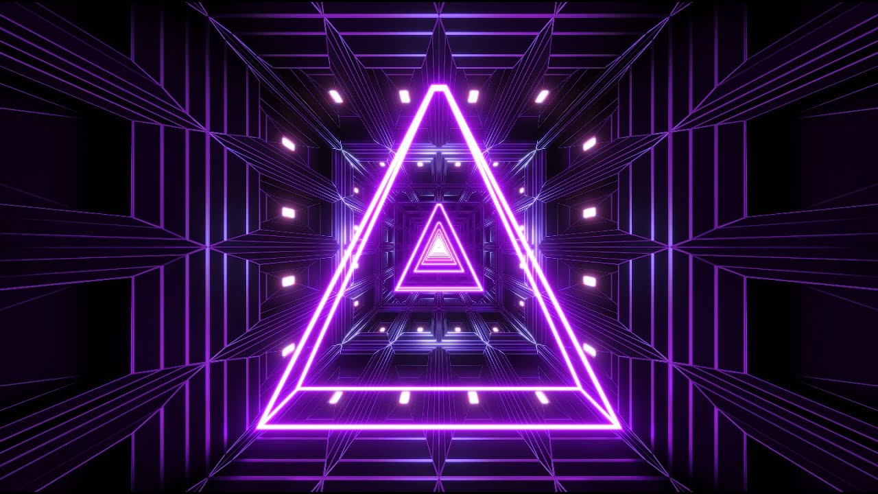 Neon Triangle Wallpapers