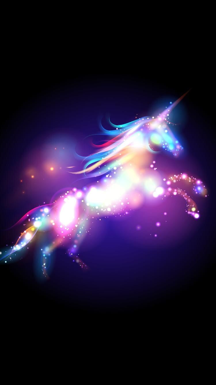 Neon Unicorn Wallpapers