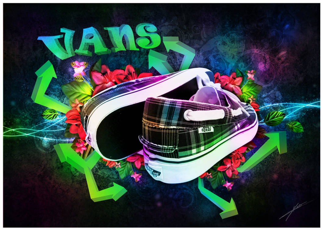 Neon Vans Off The Wall Wallpapers