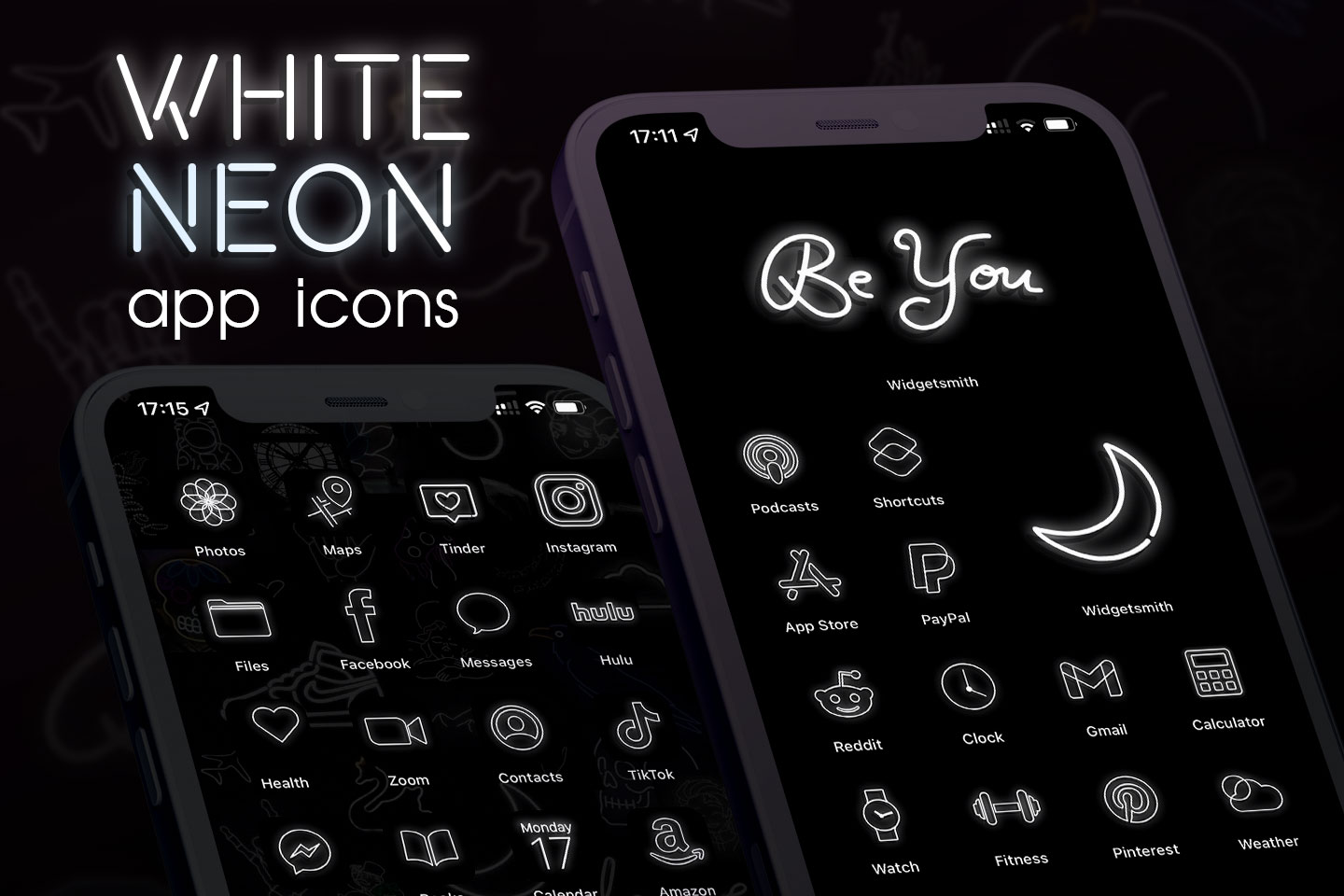 Neon White Wallpapers