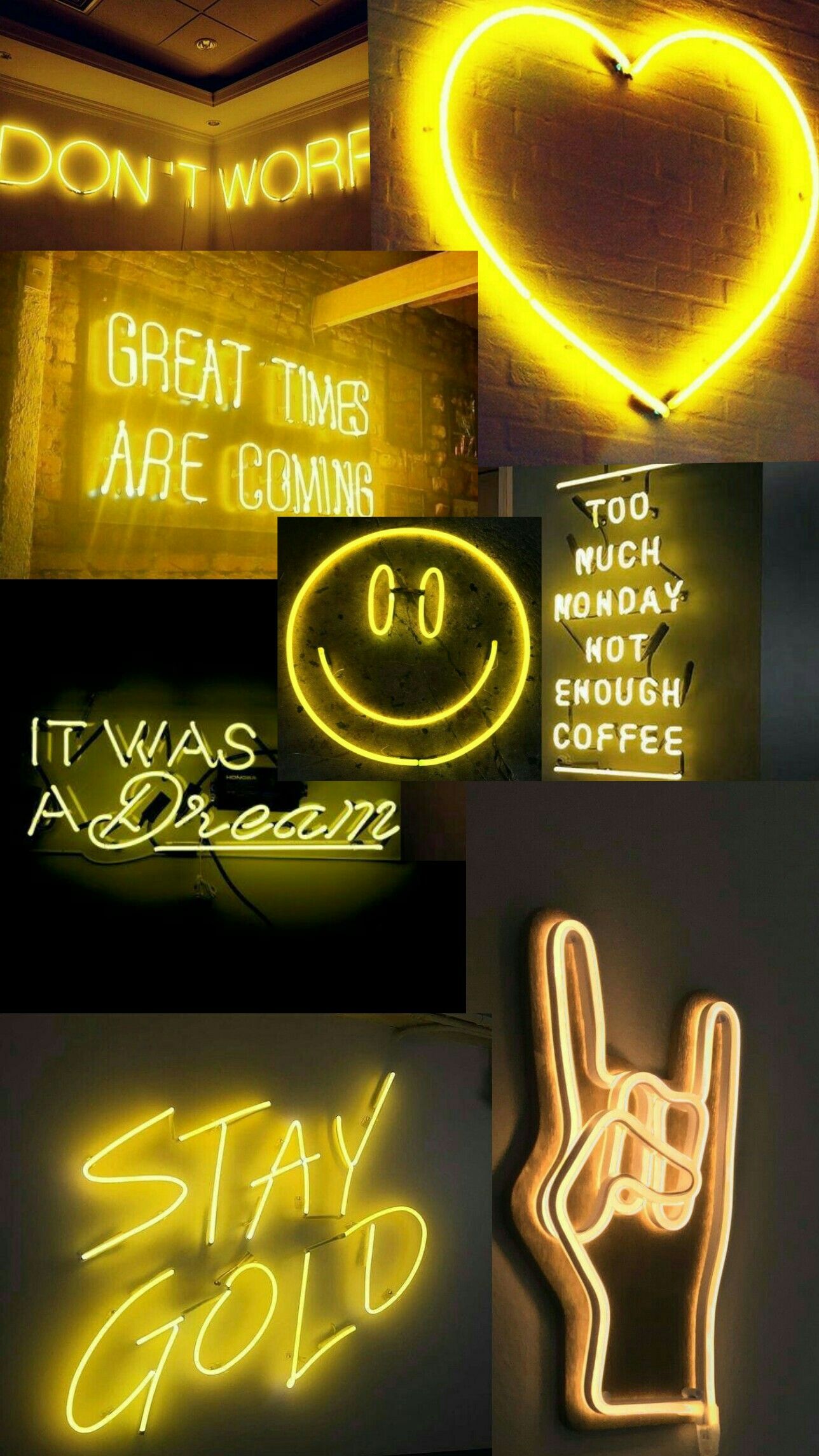 Neon Yellow Wallpapers