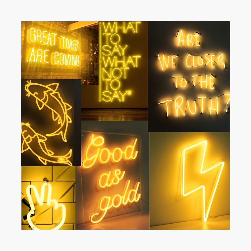 Neon Yellow Aesthetic Wallpapers