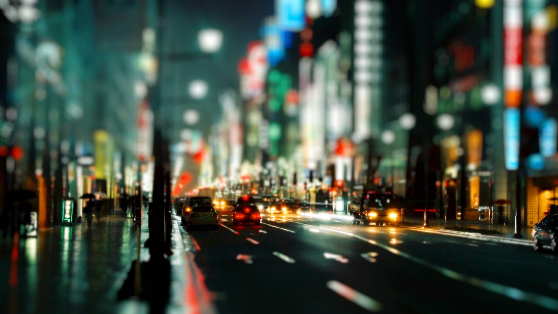 Night City Road Wallpapers