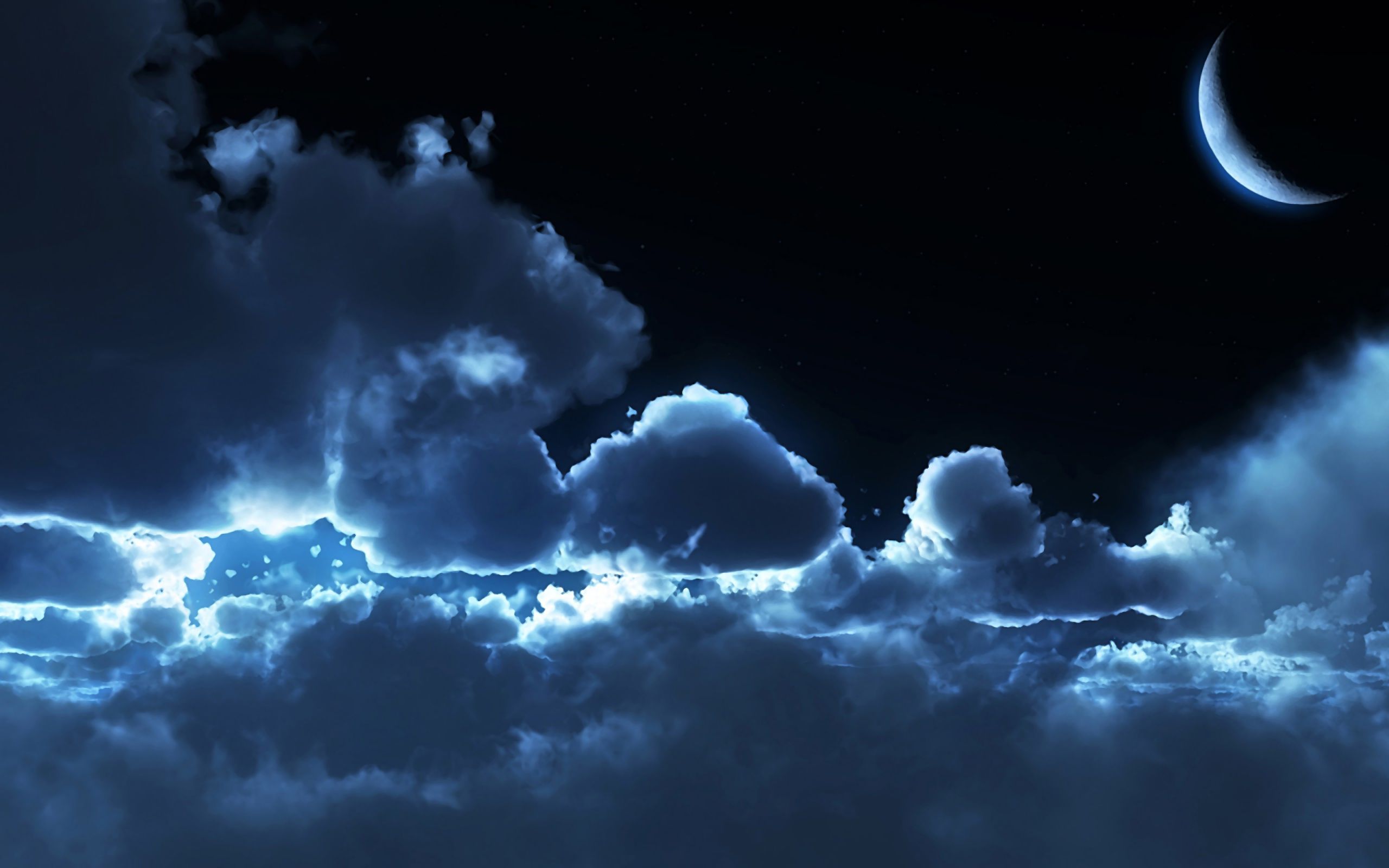 Night Clouds Wallpapers