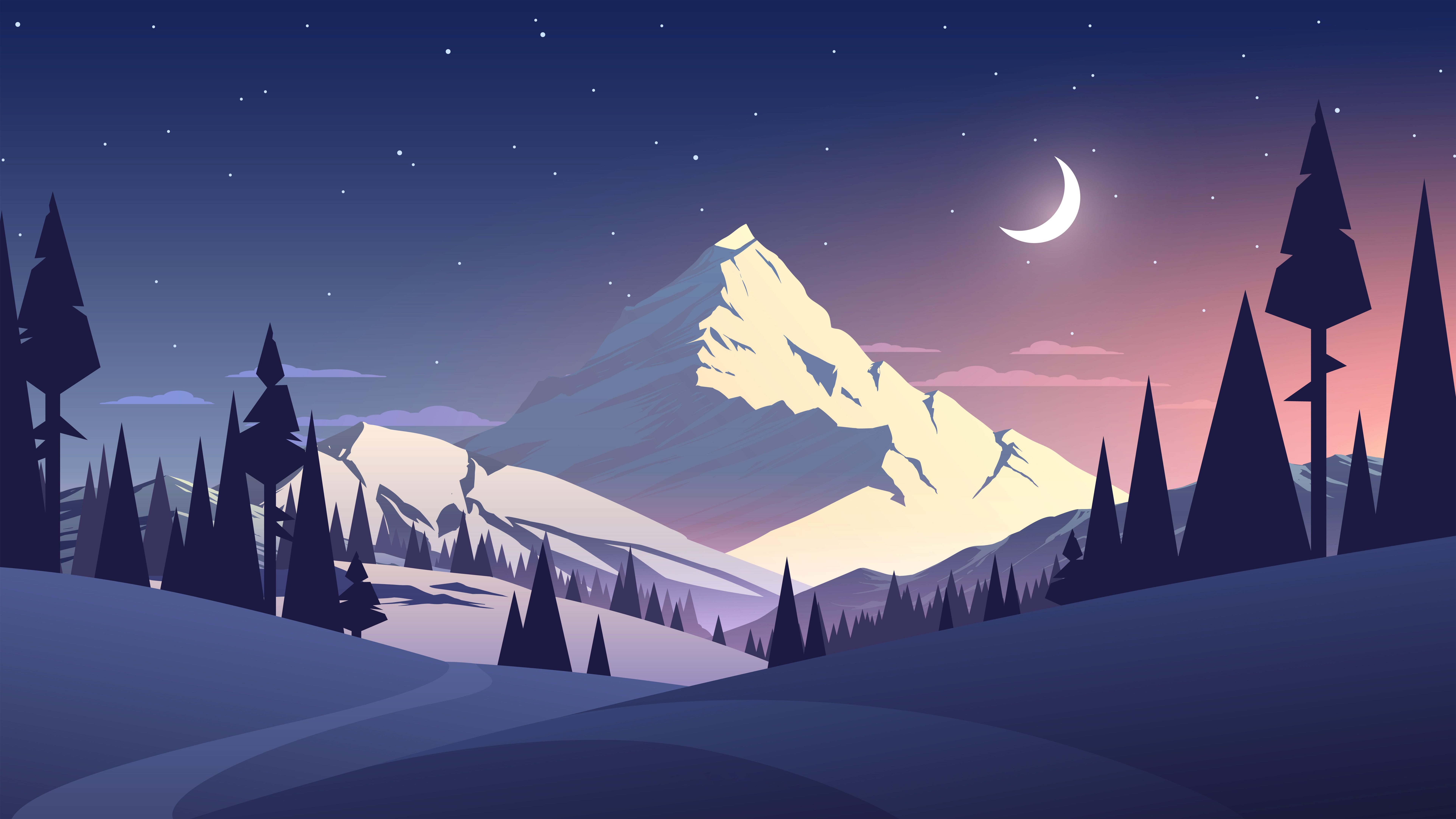 Night Illustration Hd Wallpapers