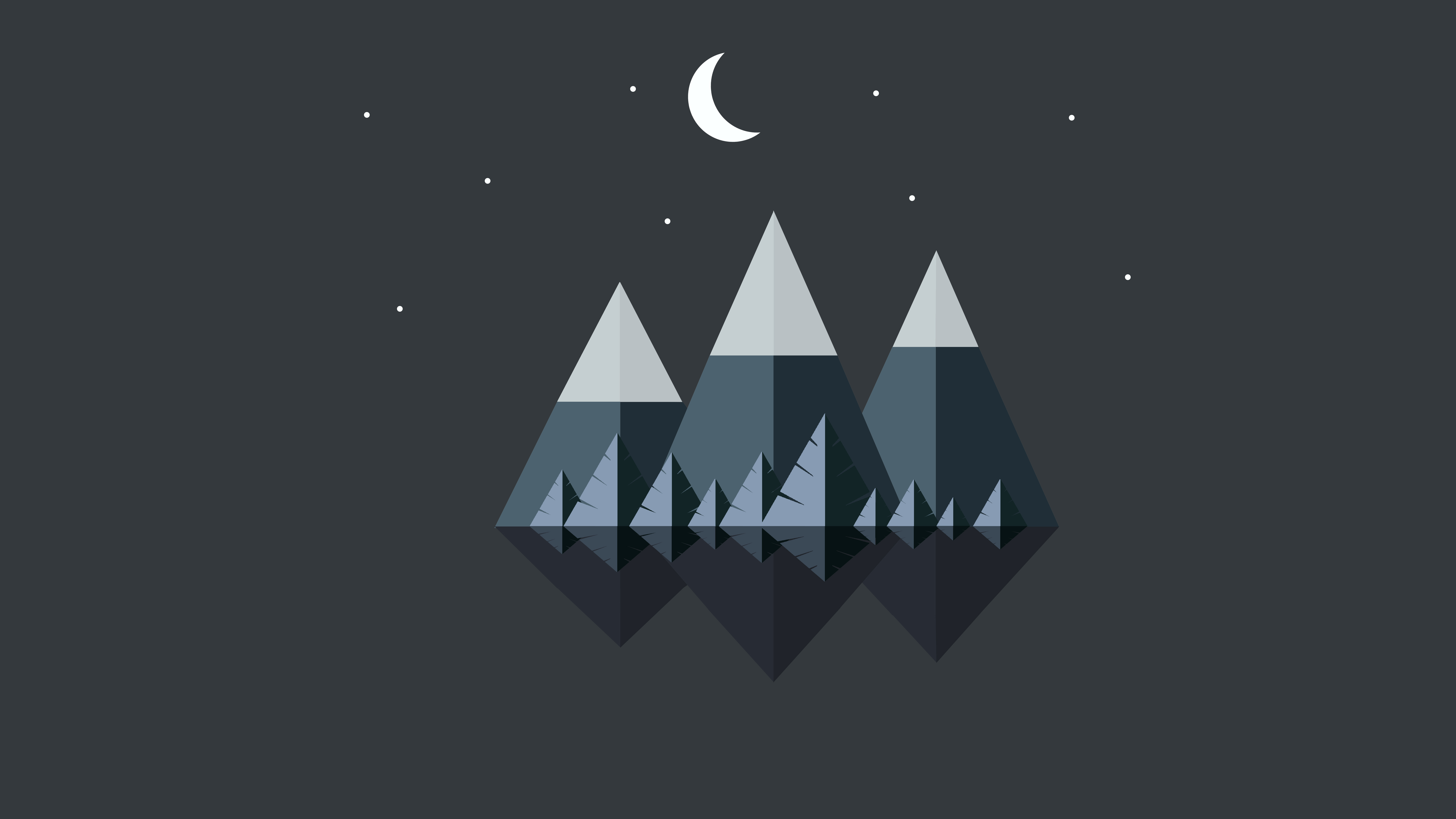 Night Minimalist Wallpapers