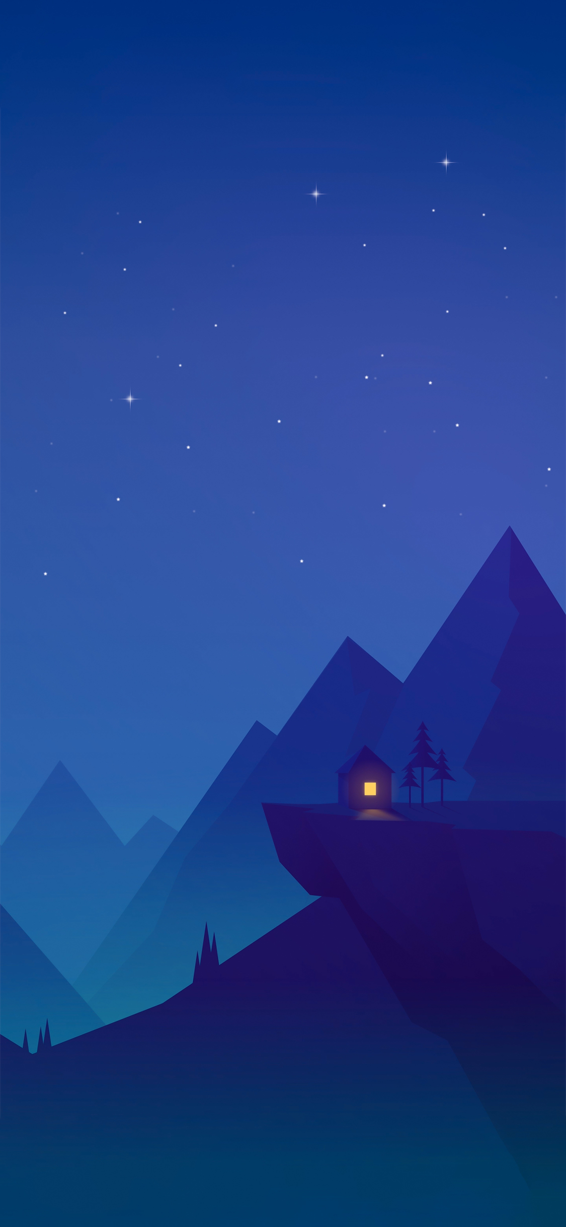 Night Minimalist Wallpapers