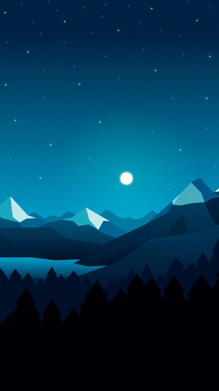 Night Minimalist Wallpapers