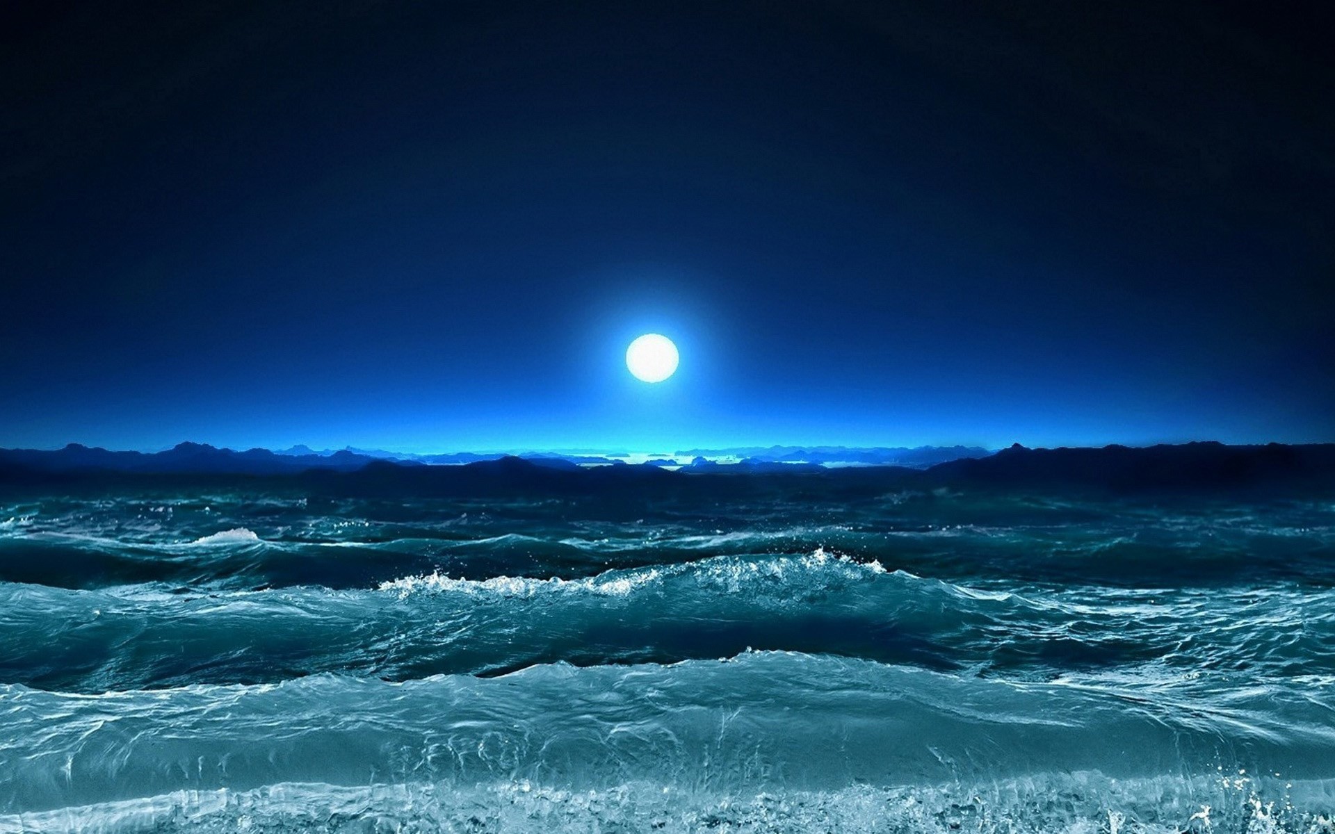 Night Ocean Wallpapers