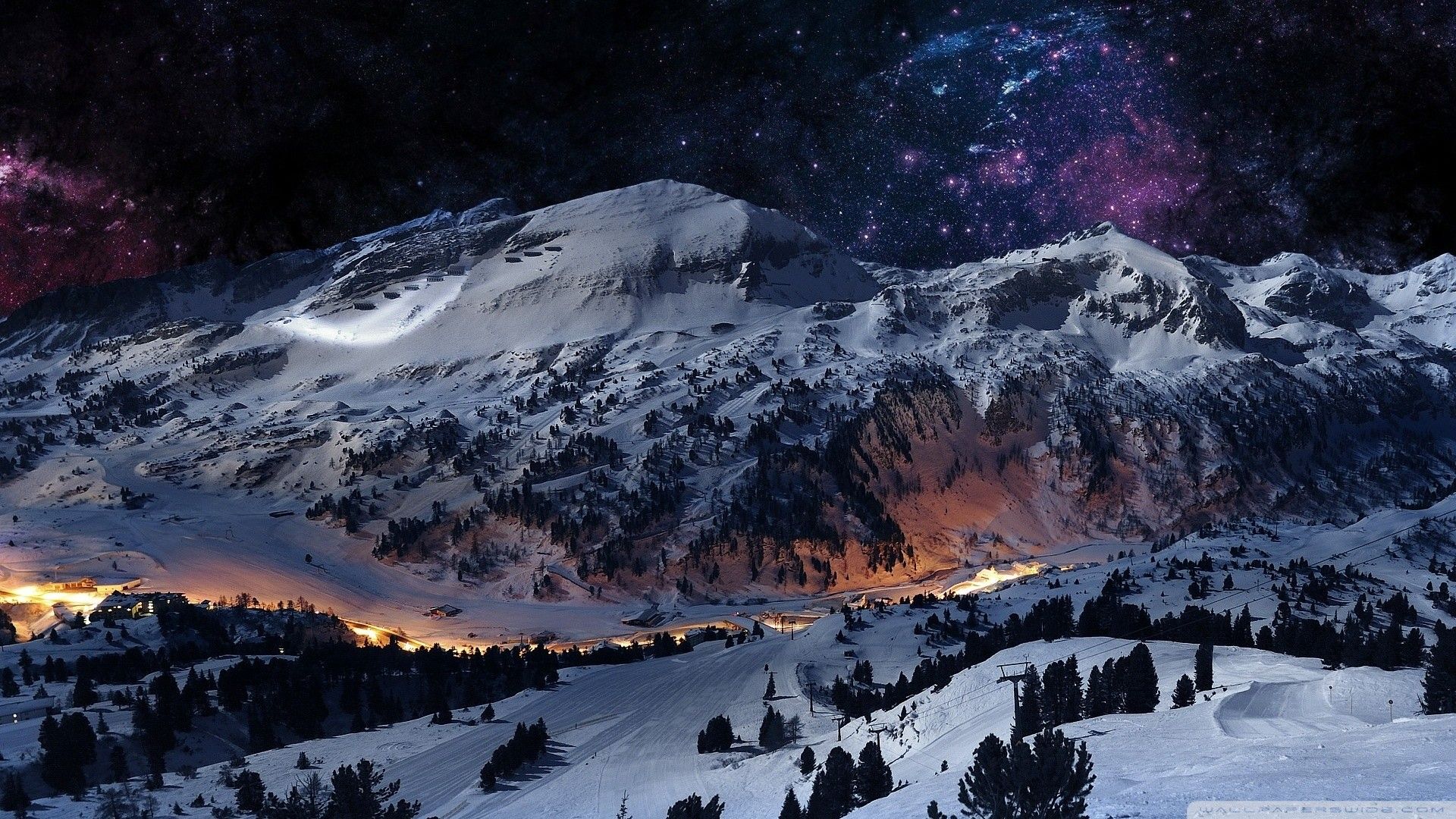 Night Snow Wallpapers