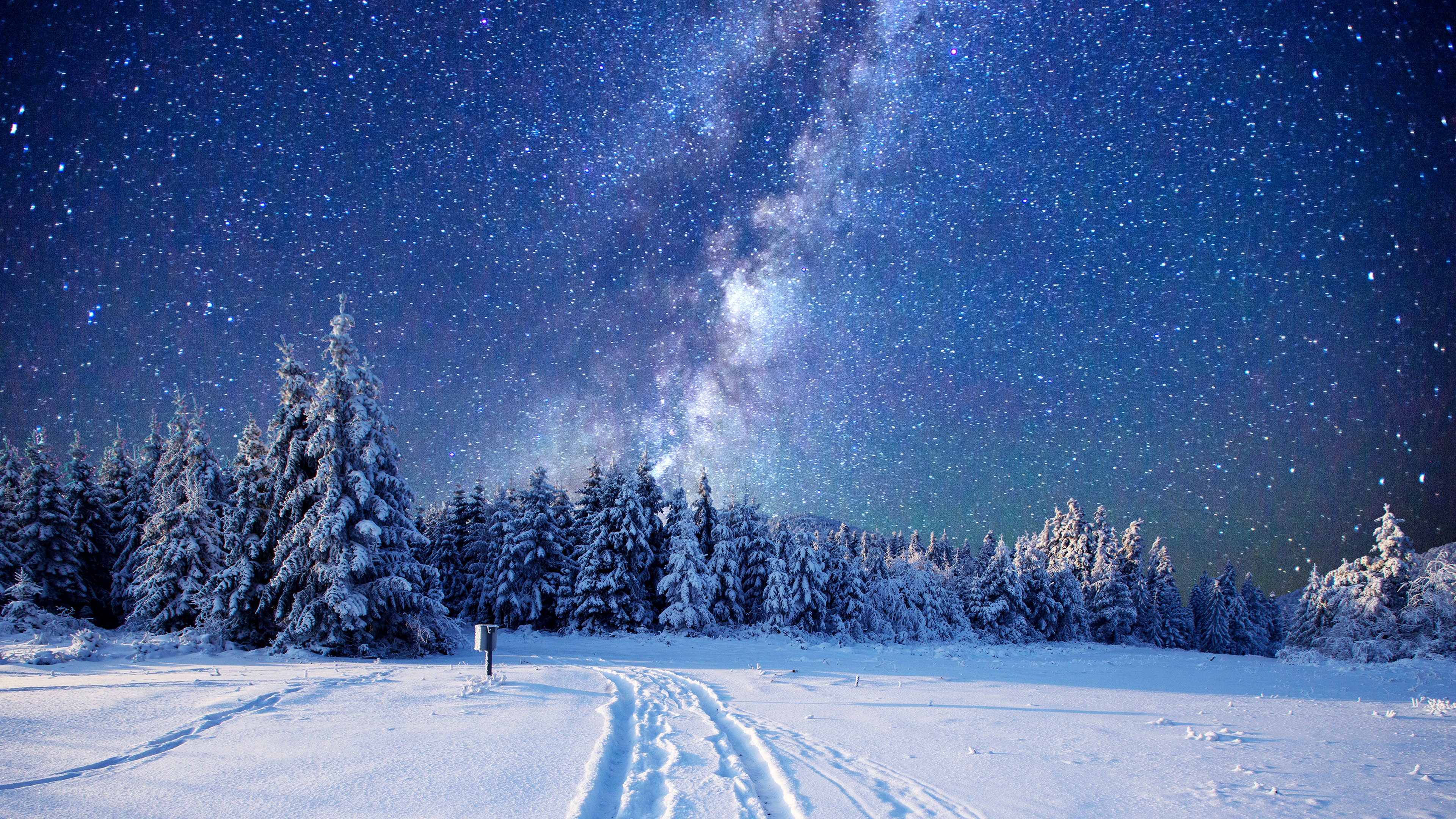 Night Snow Wallpapers