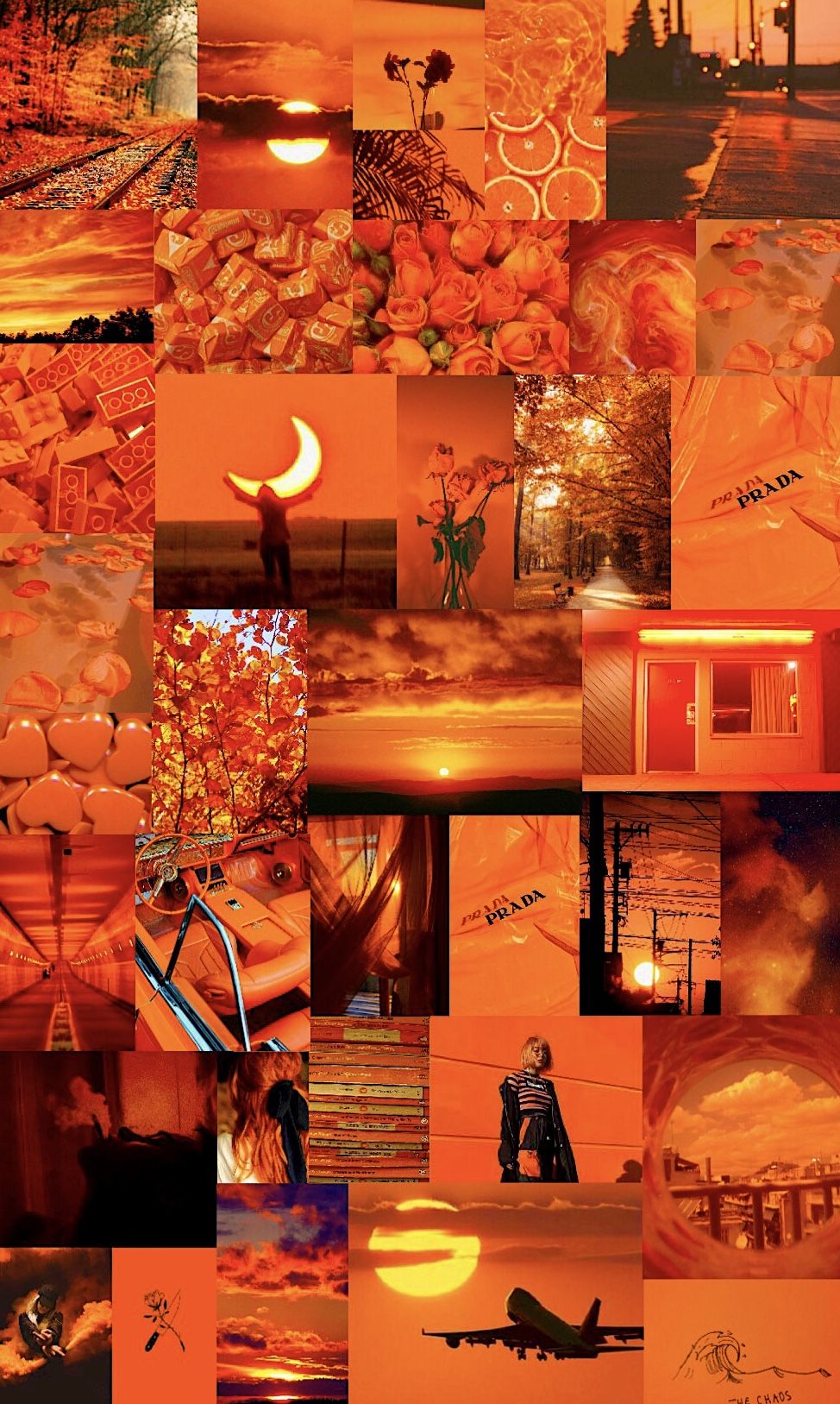 Orange Aesthetic Wallpapers