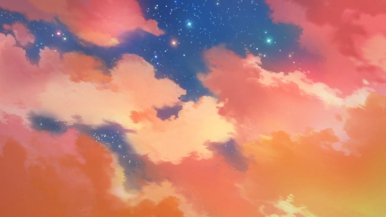 Orange Aesthetic Anime Wallpapers