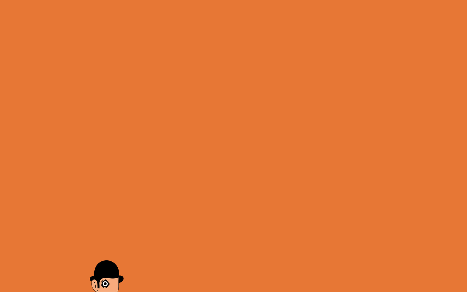 Orange Aesthetic Computer Wallpapers