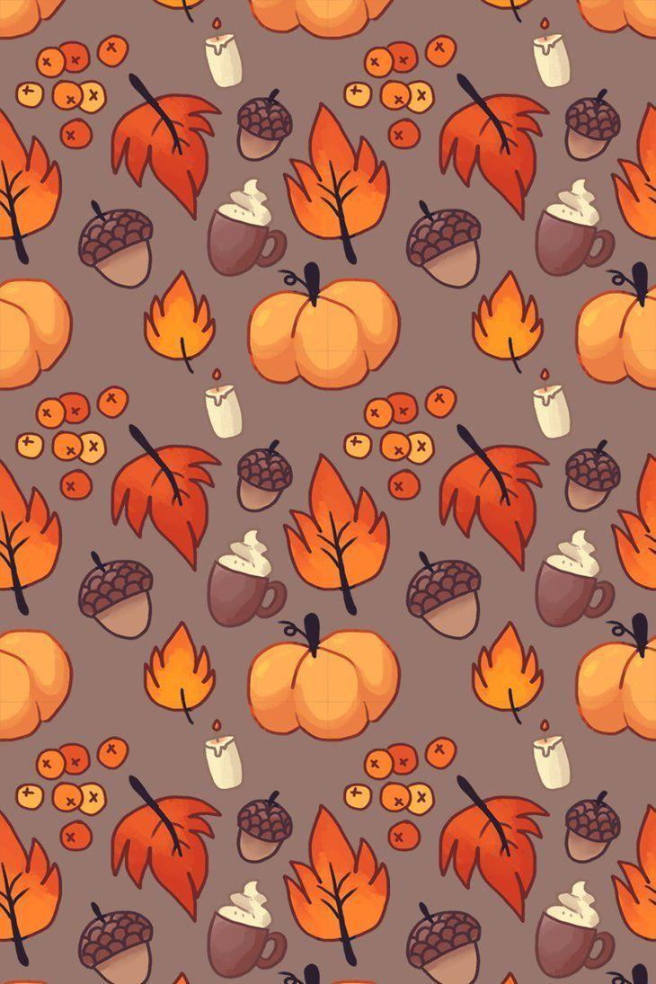 Orange Aesthetic Halloween Wallpapers