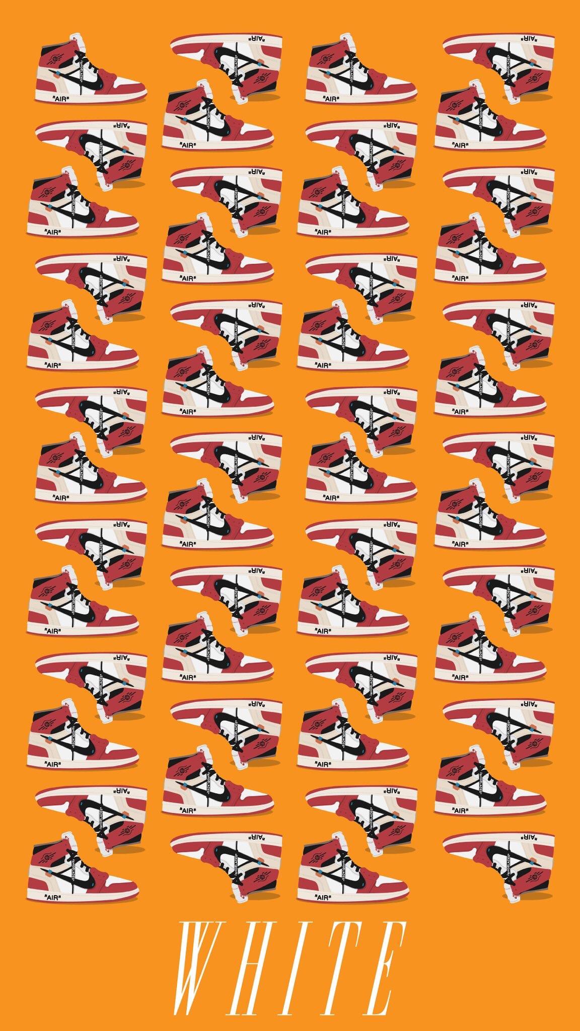 Orange Air Jordan Wallpapers