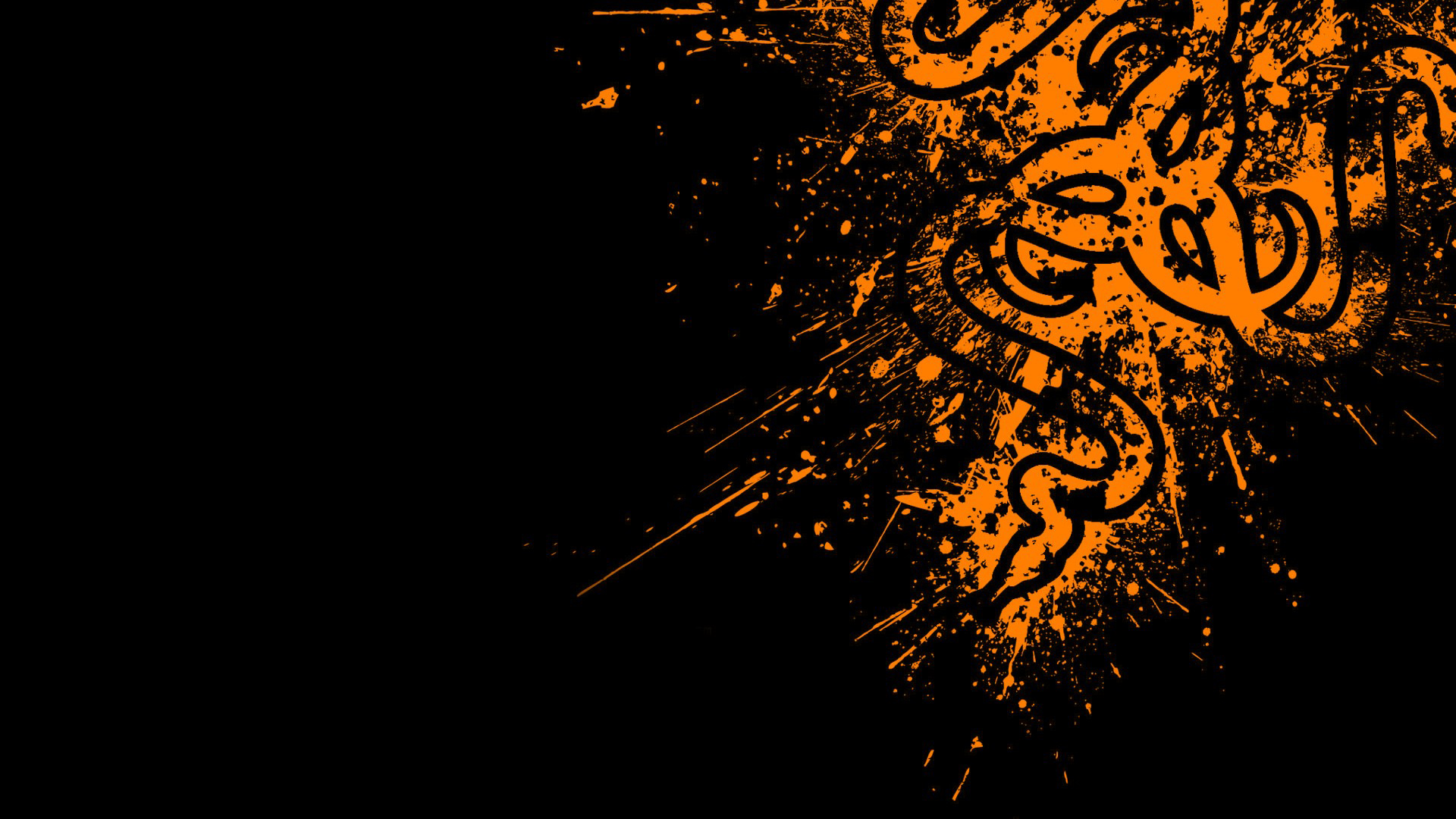 Orange And Black Windows Wallpapers