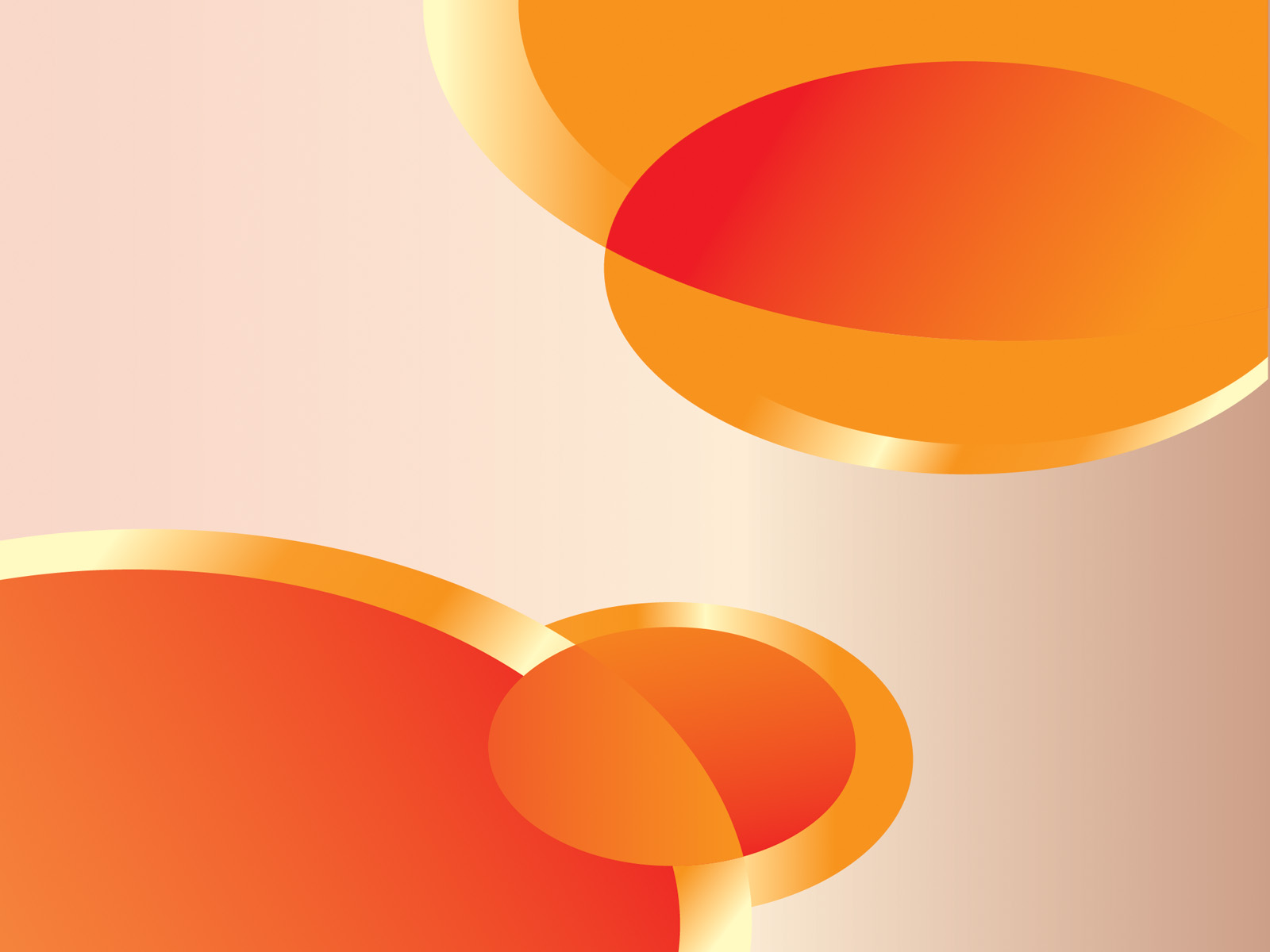 Orange And White Abstract Wallpapers