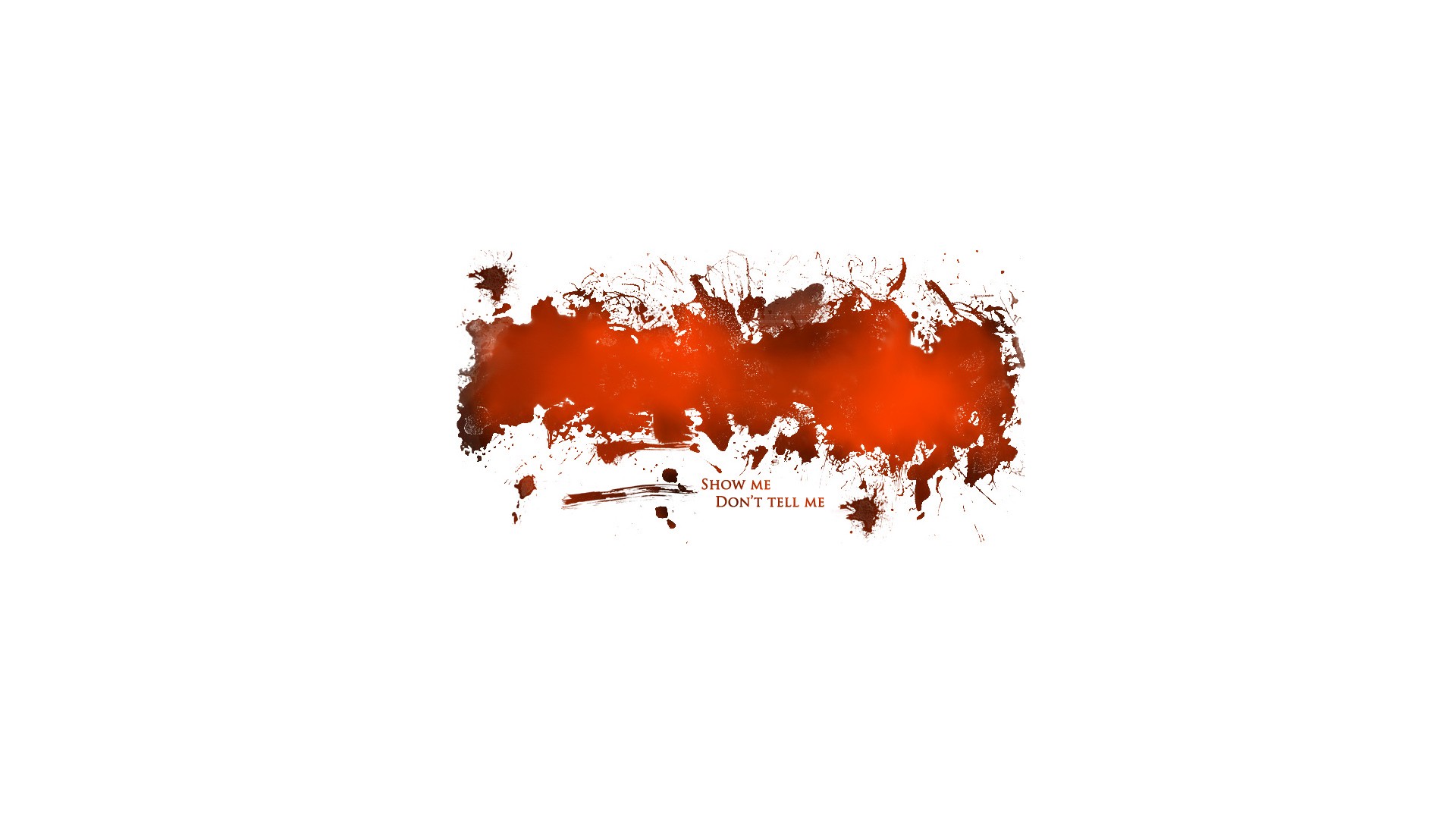 Orange And White Abstract Wallpapers